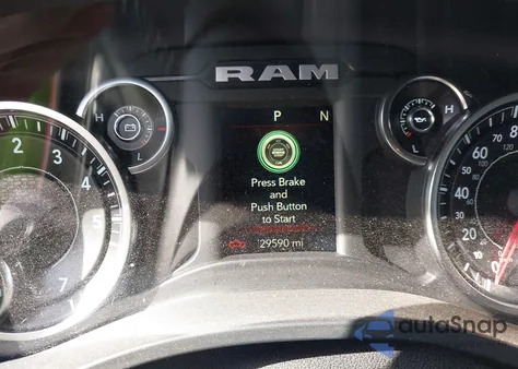 2021 Ram 1500 Big Horn 4X4 6'4 Box from USA, damaged, VIN 1C6SRFBT1MN573630